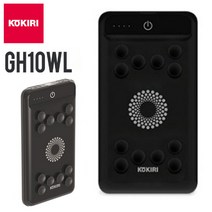 코끼리 하이브리드 플러스 유무선 10000mAh 보조배터리 T팩 5핀 8핀 C타입, KP-GH10WL, 블랙