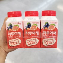 hy 하루야채 비타에센스 145ml x 3입 x 2개 보냉백포장, 아이스보냉백포장
