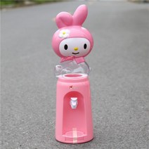 피규어 물통 2L 정수기- 헬로키티 미니 정수기 키티 캣 미니 헬로 kt 캣 KT 스몰 헬로kitty, C핑크 + 기타