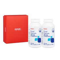 지앤씨 AK분당점 GNC AK백화점 코랄칼슘 마그네슘&비타민D 세트(120캡슐x2개), Free