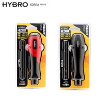 하이브로 H200 충전 전동드라이버 USB H200Q 블랙 레드, 1개