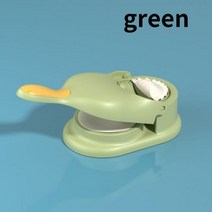 만두만들기 만두틀 기계 2 in 1 만두 diy 수동 몰드 프레싱 스킨 자동 포장기 드롭, [07] 2 In 1 green