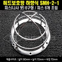 신형 6구형 헤드보호망 하향식(스프링클러용) SMH-2-1 UL인증