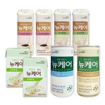 뉴케어 균형영양식 세트(8개입) 구수한맛 고소한검은깨 하이프로틴 단백질 당뇨