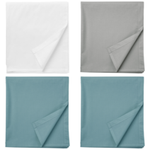 이케아 침대시트 DVALA 드발라 침대시트 라이트블루 150x260 cm
