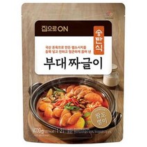 집으로온 송탄식 부대짜글이 400g 즉석국 간편가정식, 5세트