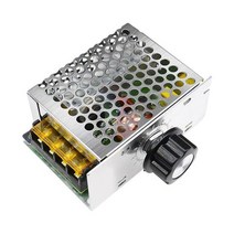 4000W AC 220 V SCR 전압 전력 조정기 조광기 LED 모터 속도 컨트롤러 전원 장치 모듈, [01] 85 55 38mm