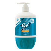 QV Intensive Body Cream pump 호주 큐브이 인텐시브 바디 크림 펌프 건성크림 500g