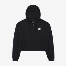 휠라 스몰로고 여성 후디집업 FS2FTB3151F_BLK