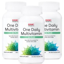 GNC 미국직구 울트라메가 50플러스 원데일리 60정 3개 ULTRA MEGA 50 Plus One Daily 지앤씨