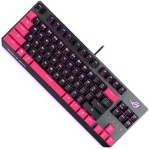 ASUS ROG STRIX SCOPE TKL Electro Punk 기계식 키보드 (적축), 선택하세요