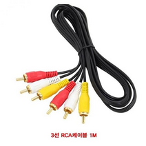 3RCA 3선 RCA케이블 3M (BLC7432), 본상품선택
