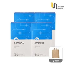 비타민하우스 프리바이오틱스 100포 4박스+쇼핑백, 단품, 단품