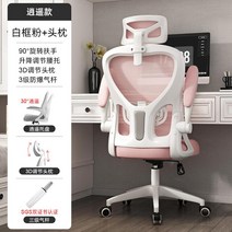 초등학생 공부 의자 인체공학 편안한 가정용 중학생 사무실 서울대 강남 청담동, 고급2(기본+머리받침+브레이크)