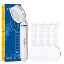 아토젯 필터샤워기1개+헤드필터4p+바디필터4p, 1세트, 혼합색상