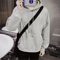 남녀공용 후드티코디 캐쥬얼티셔츠 방한 커플후드티