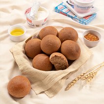 유기농 100% 통밀 모닝빵 8개입 480g, 1개