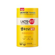 락토핏 생유산균 골드 락토 5X 포뮬라 프로바이오틱스 온가족유산균 2gX50포