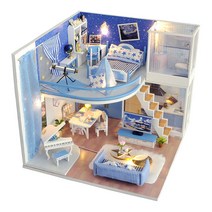 꼬미딜 DIY 미니어처 하우스 중형49.별빛하늘 다락방