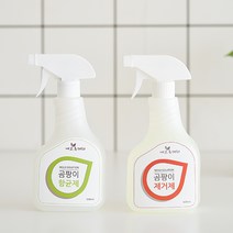 [생활의힘]에코후레쉬 곰팡이제거제 500ml + 항균제 500ml( 920000EA ), 배송메모에 기입하세요.