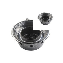 뉴리웹 막295용 숯불화로 캠핑 원형숯통 바베큐숯통