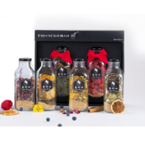 담금주키트 DIY칵테일만들기 새해선물 승진선물 기념일선물 집들이선물 파티선물 완벽한선물포장 술선물 500ml 2병 박스포장, 야관문, 장미