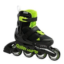Rollerblade 아동용 마이크로블레이드 인라인스케이트 블랙/그린