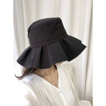 끌림샵 프릴 벙거지 플로피햇 (3color)