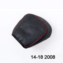 핸드 브레이크 커버 기어봉덮개 푸조 14-18 2008 용 자동차 인테리어 수정, 검은색