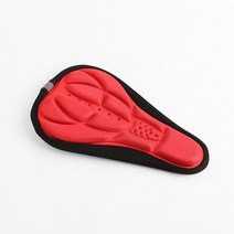 NEW Line 자전거안장커버(레드) 메모리폼 쿠션 자