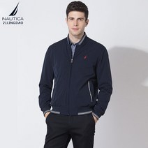 가을 노르디카는 남성 코트 코튼 중년 캐주얼 봄과 재킷 얇은 야구복 파일럿을 착용합니다