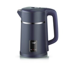 차량용커피포트 전기 카포트 2L 304 스테인레스 스틸 전기 주전자 무선 2000w 가정용 주방 빠른 난방 끓는, 01 보라색_01 EU