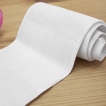 퀼트가게고탄력 허리밴드 복대 고무줄 10 12 15cm, 화이트, 1개