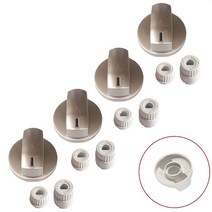 가스버너 스토브 수리 부속 핫포인트 Ariston 버튼 4 pcs 팀 플러시 쿡탑 1 회색 스테인레스 VP-01453, 한개옵션1, 한개옵션0