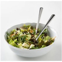 우플라카 대형 면기 샐러드볼 대면기 비빕밥 그릇 화이트 도자기 큰 다용도 식기