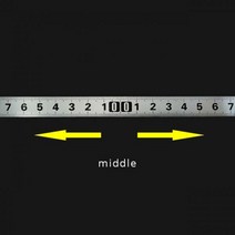1-3m 스테인레스 스틸 마이 터 트랙 테이프 측정 자기 접착 메트릭 스케일 눈금자 녹 방지 내구성 및 내마, 2M, Middle