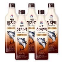 (메카몰) 사조대림 해표 참치액 900ml, 5개