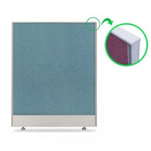 가구샘 PVC 파티션 H1500 원톤 밝은프레임 OG1051, H1500*W1000_PW507