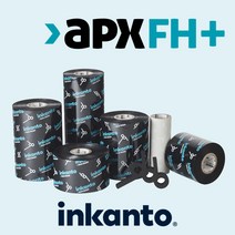 APX FH+ 40mmx300M 5롤 바코드리본 알모르 ARMOR 잉칸토 inkanto 왁스레진리본 유포지라벨인쇄 APXFH+