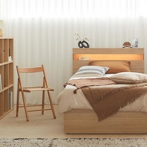 한샘 클로즈 침대 SS 슈퍼싱글 메이플 (하부서랍 포함)+노뜨컴포트