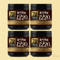 롯데 초콜렛 드림카카오 72% 86g 4개