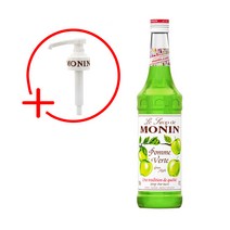 모닌 그린애플 시럽 1000ml+모닌 전용 펌프 증정, 모닌 그린애플 시럽 1000ML, 1개, 1000ml