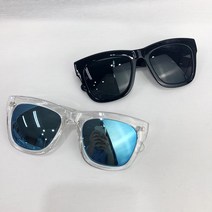 스타일자키 BEST NO.1 커플 아이템 사각 뿔테 선글라스