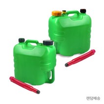다용도 말통 생수통 연료통 캠핑 기름통, 그린기름통10L, 1개