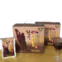 횡성더덕농장 농가직거래 횡성더덕진액 2박스 100%더덕 즙 90ml 120포, 더덕즙2박스
