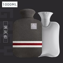 따뜻한 물 주머니 따뜻한 배를위한 물 뜨거운 물 주머니 손과 발을 따뜻하게 유지 따뜻한 물병 가방, 1000ml f