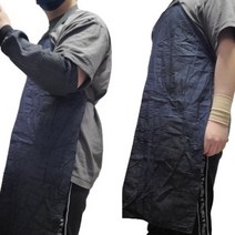 데님 청앞치마 청토시 바리스타 공방 화방 용접 염색