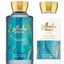 Bath and Body Works 솔트워터 브리즈 시그니처 컬렉션 바디로션샤워 젤 (솔트워터 브리즈)