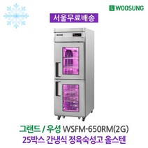 고기숙성고 간냉식 정육숙성고 25박스 WSFM-650RM