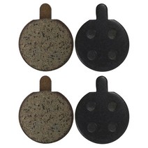 m365 pro 킥 스쿠터 교체 부품 마찰 플레이트 용 2 쌍 전기 스쿠터 디스크 브레이크 패드, 쿠구 m4 4개